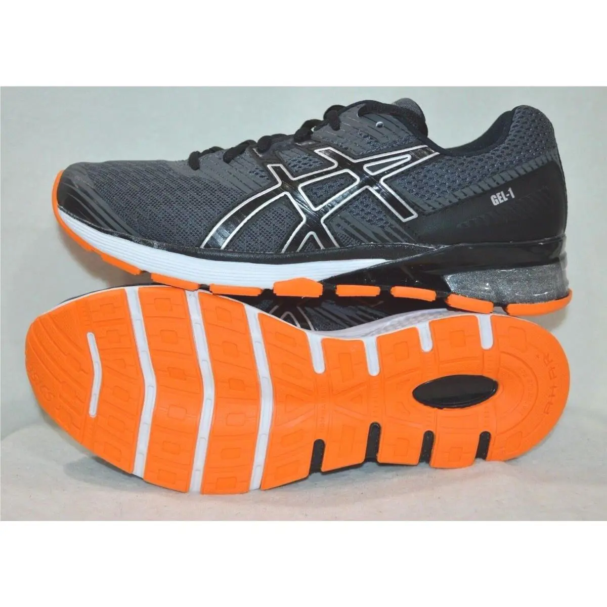 Asics shoes - ASICS GEL-1 - T71AQ-959 - Dark Grey/Black/Orange 0