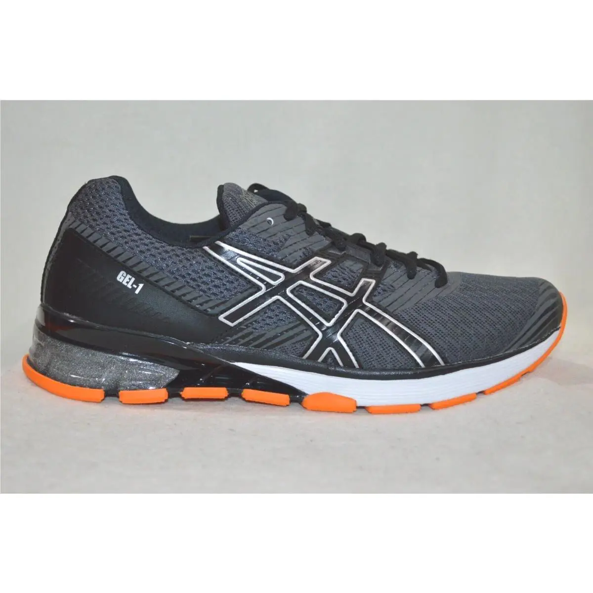 Asics shoes - ASICS GEL-1 - T71AQ-959 - Dark Grey/Black/Orange 6
