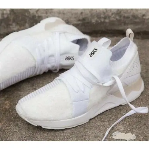 Asics shoes - ASICS GEL-Lyte V Sanze Knit - 1193A139-100 - white/cream beige 11
