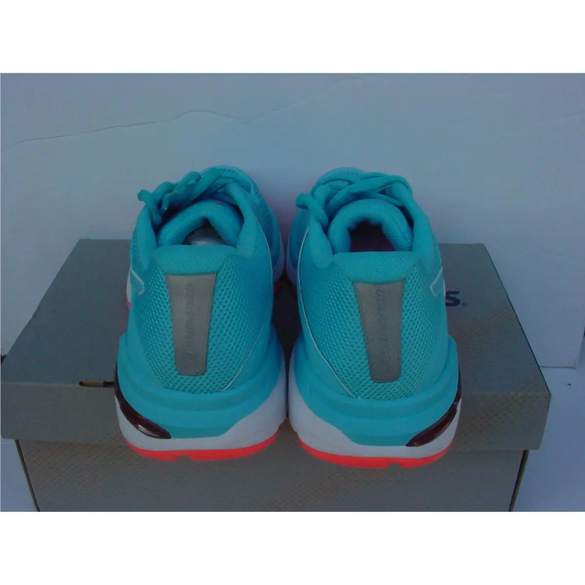 Asics shoes - Gel-Pursue 4 - T859N-400 - Aqua Blue White Coral 7