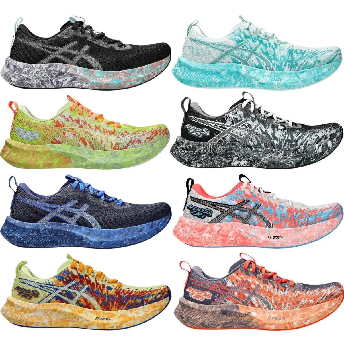Asics shoes - ASICS Noosa Tri-16 - Noosa - Black/New Leaf 44
