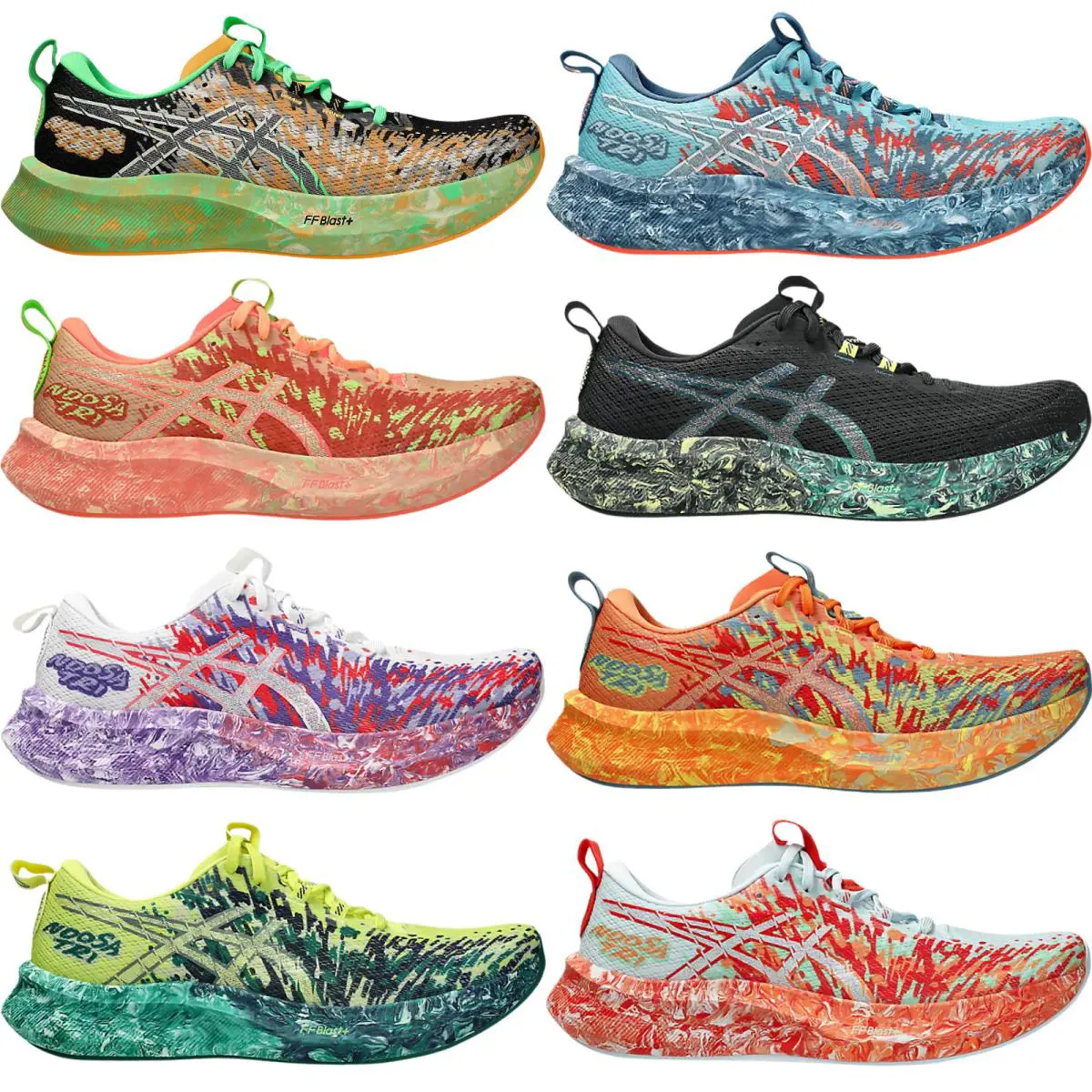 Asics shoes - ASICS Noosa Tri-16 - Noosa - Black/New Leaf 45