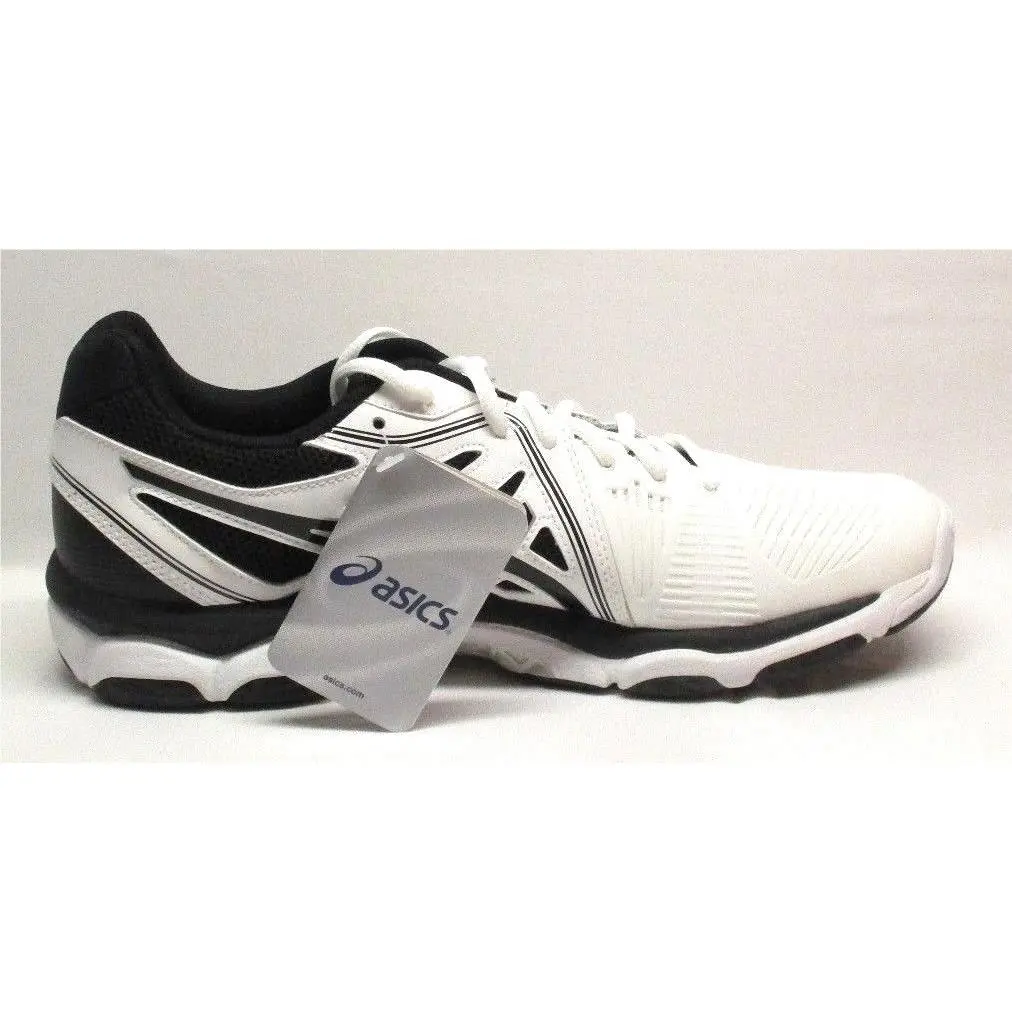 Asics shoes - White/Black/Silver 10