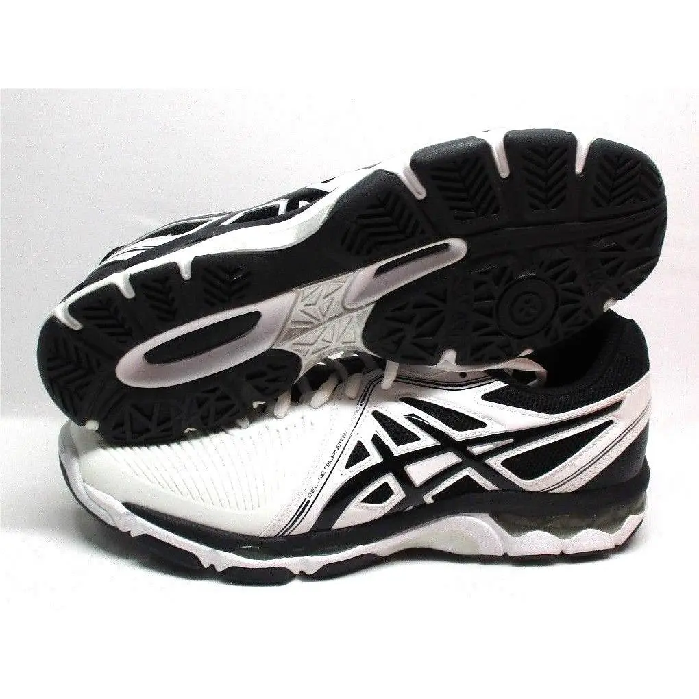 Asics shoes - White/Black/Silver 11