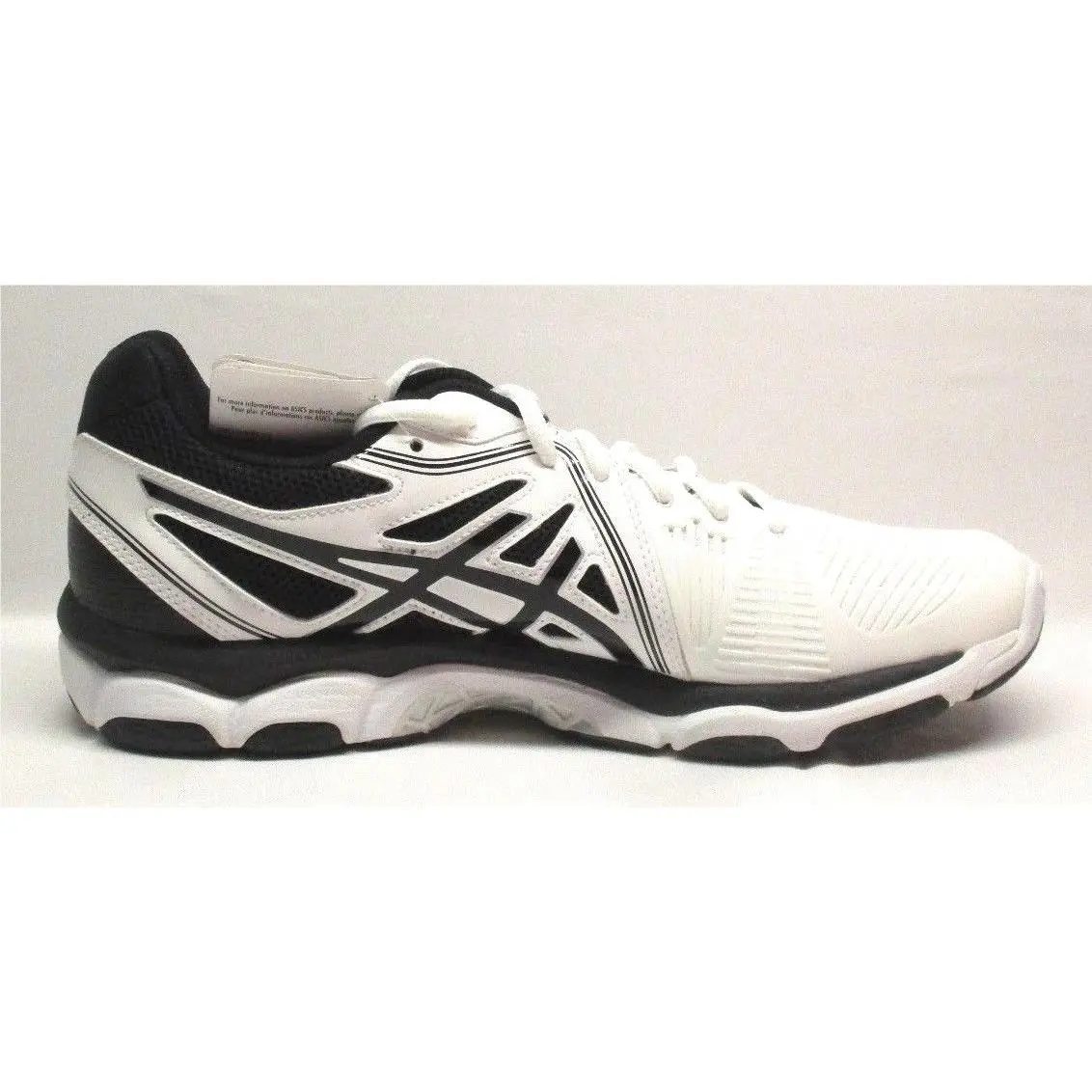 Asics shoes - White/Black/Silver 13