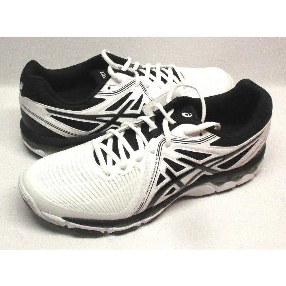 Asics shoes - White/Black/Silver 17
