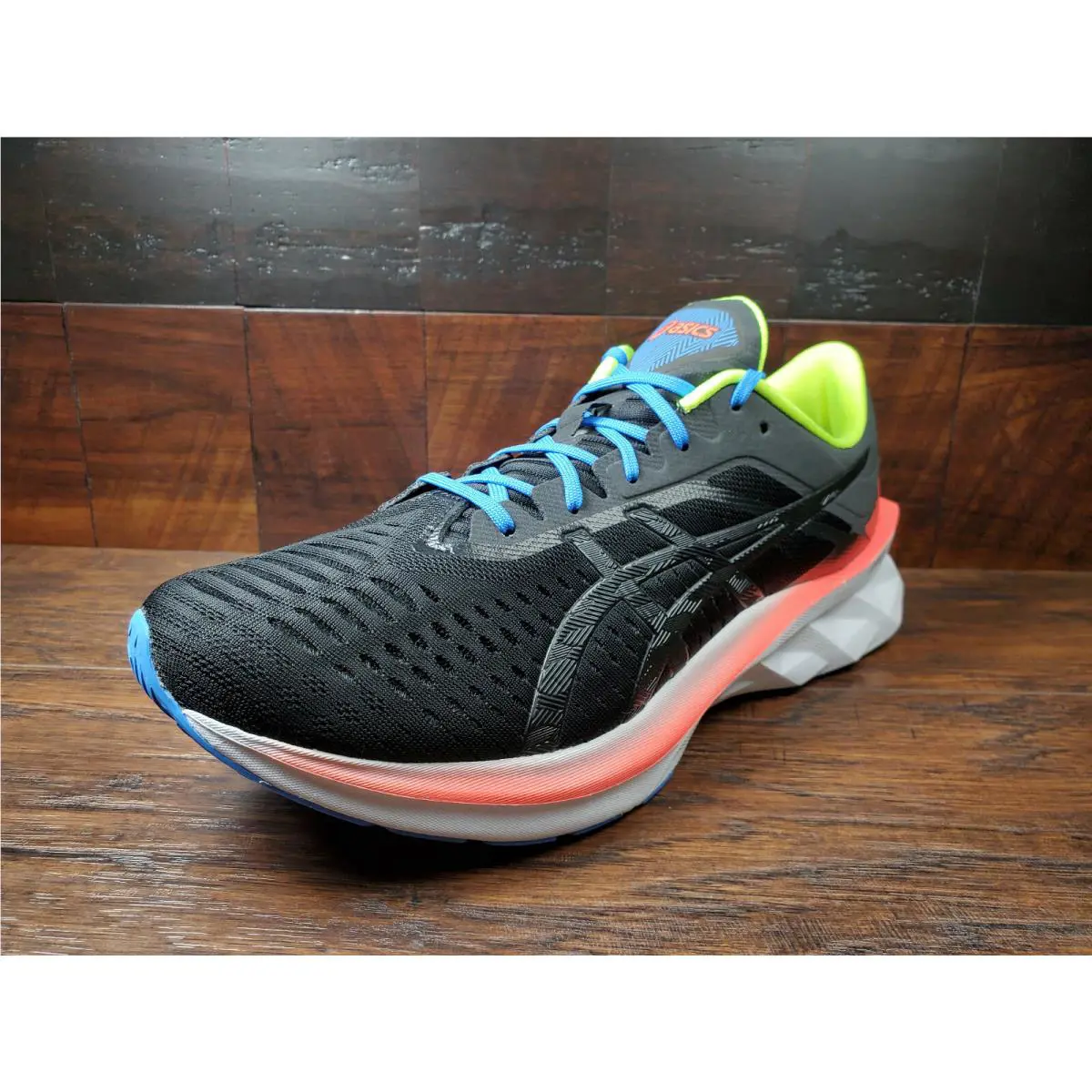 Asics shoes - ASICS Novablast - Novablast - 1011A681-001 - Black / Volt / Orange 0