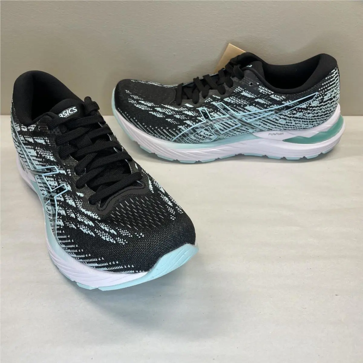 Asics shoes - ASICS Wmns Gel Stratus 3 Knit - 1012B453-001 - Black/Clear Blue 10