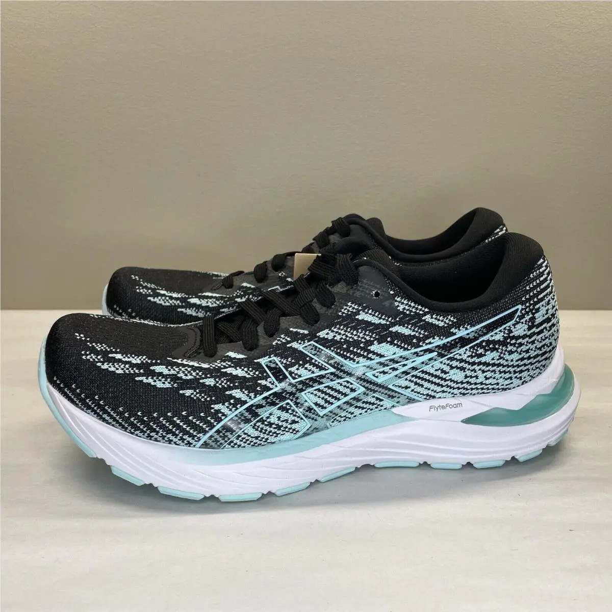 Asics shoes - ASICS Wmns Gel Stratus 3 Knit - 1012B453-001 - Black/Clear Blue 25