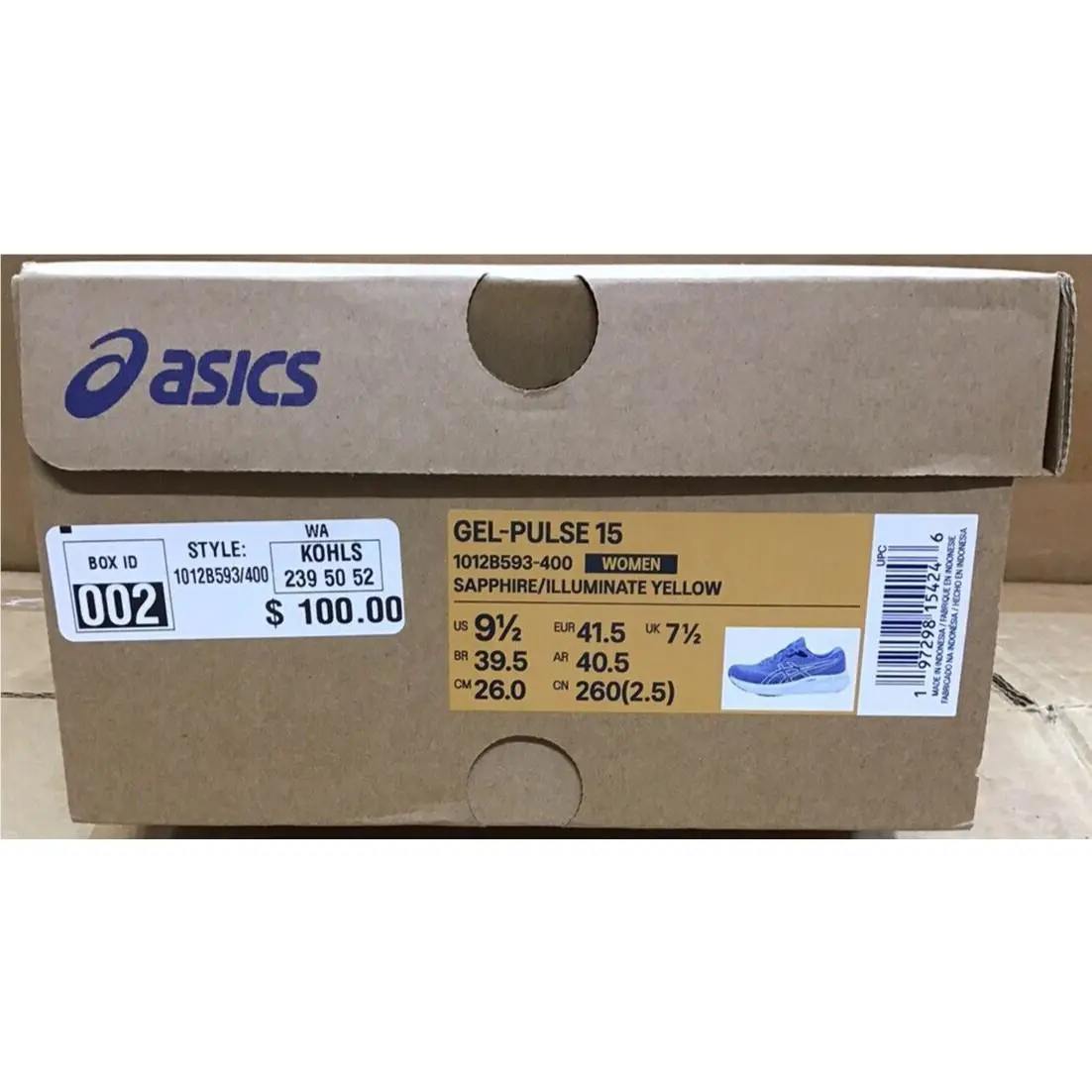 Asics shoes - ASICS GEL-Pulse 15 - 1012B593 400 - Purple 14
