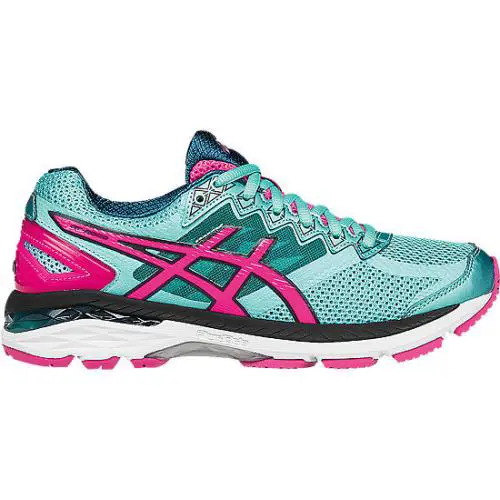 Asics shoes - Turquoise/Pink/Autumn Glow 0