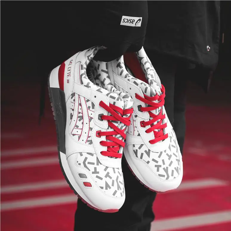 Asics shoes - ASICS GEL-Lyte III - III - 1191A251-100 - White/Red 0