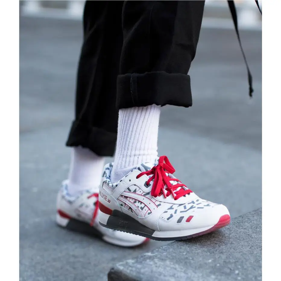 Asics shoes - ASICS GEL-Lyte III - III - 1191A251-100 - White/Red 7