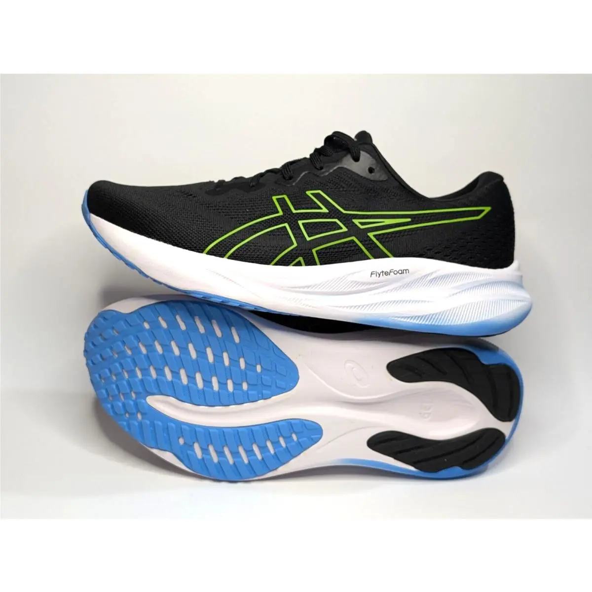 Asics shoes - ASICS GEL-Pulse 15 - 1011B780-001 - Black/Electric Lime 2