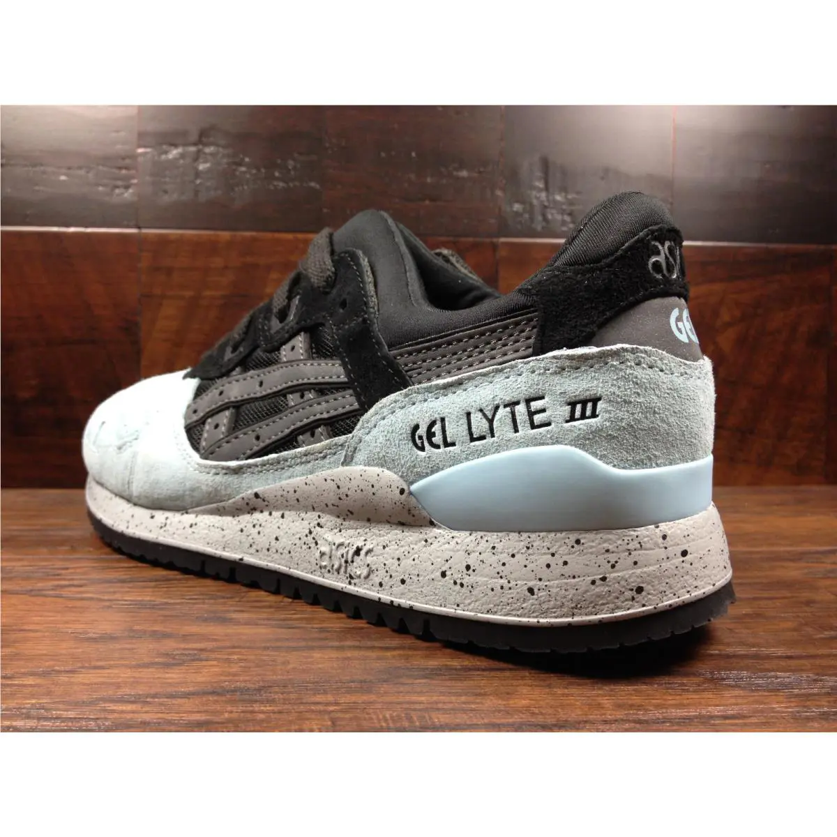 Asics shoes - ASICS GEL-Lyte III - III - H7M3L-9090 - Black / Black / Blue 2