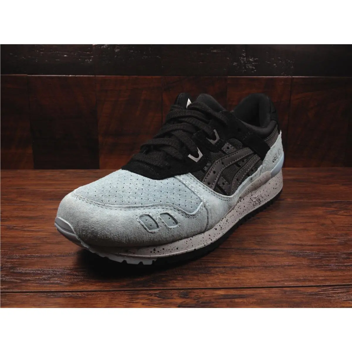 Asics shoes - ASICS GEL-Lyte III - III - H7M3L-9090 - Black / Black / Blue 6