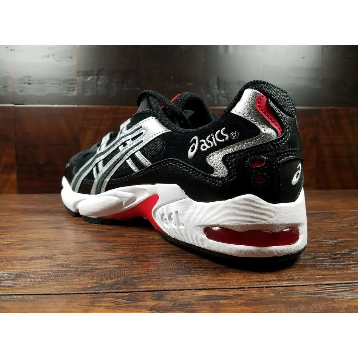 Asics shoes - ASICS Gel Kayano 5 - Gel Kayano - 1021A163-001 - Black / Silver / Red 2