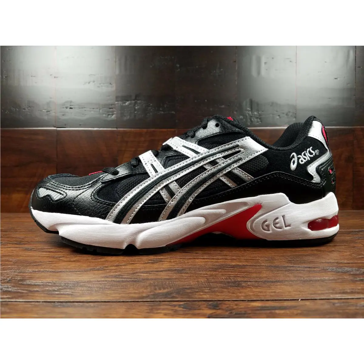 Asics shoes - ASICS Gel Kayano 5 - Gel Kayano - 1021A163-001 - Black / Silver / Red 4