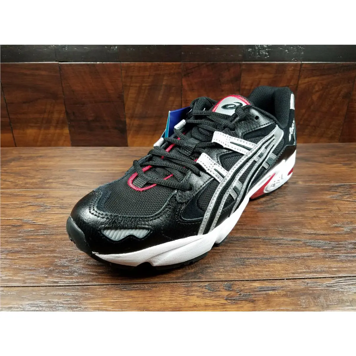 Asics shoes - ASICS Gel Kayano 5 - Gel Kayano - 1021A163-001 - Black / Silver / Red 5