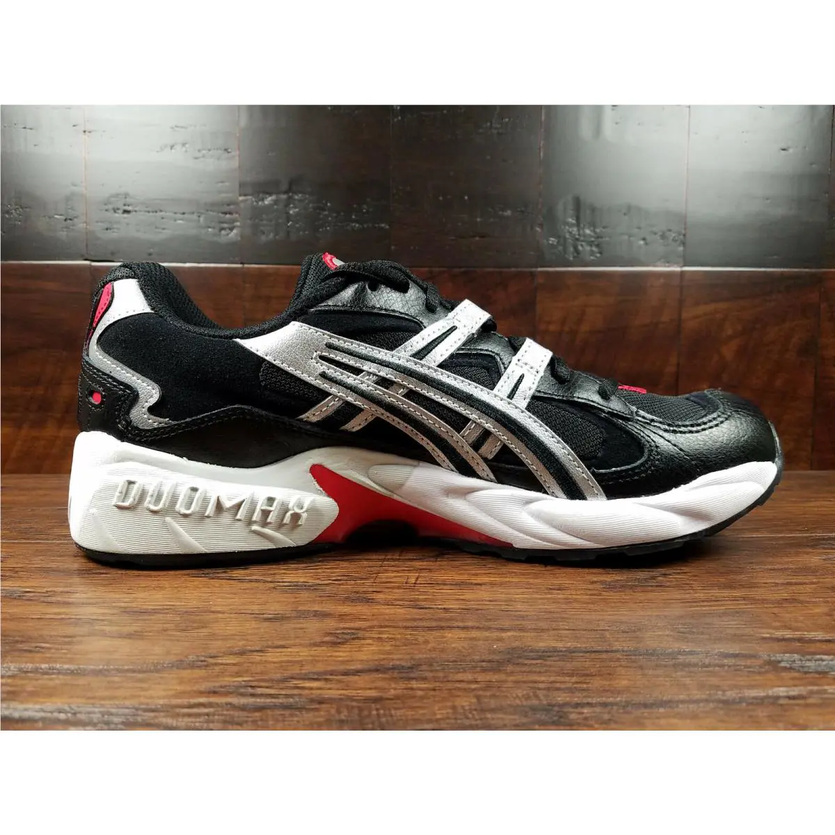 Asics shoes - ASICS Gel Kayano 5 - Gel Kayano - 1021A163-001 - Black / Silver / Red 6