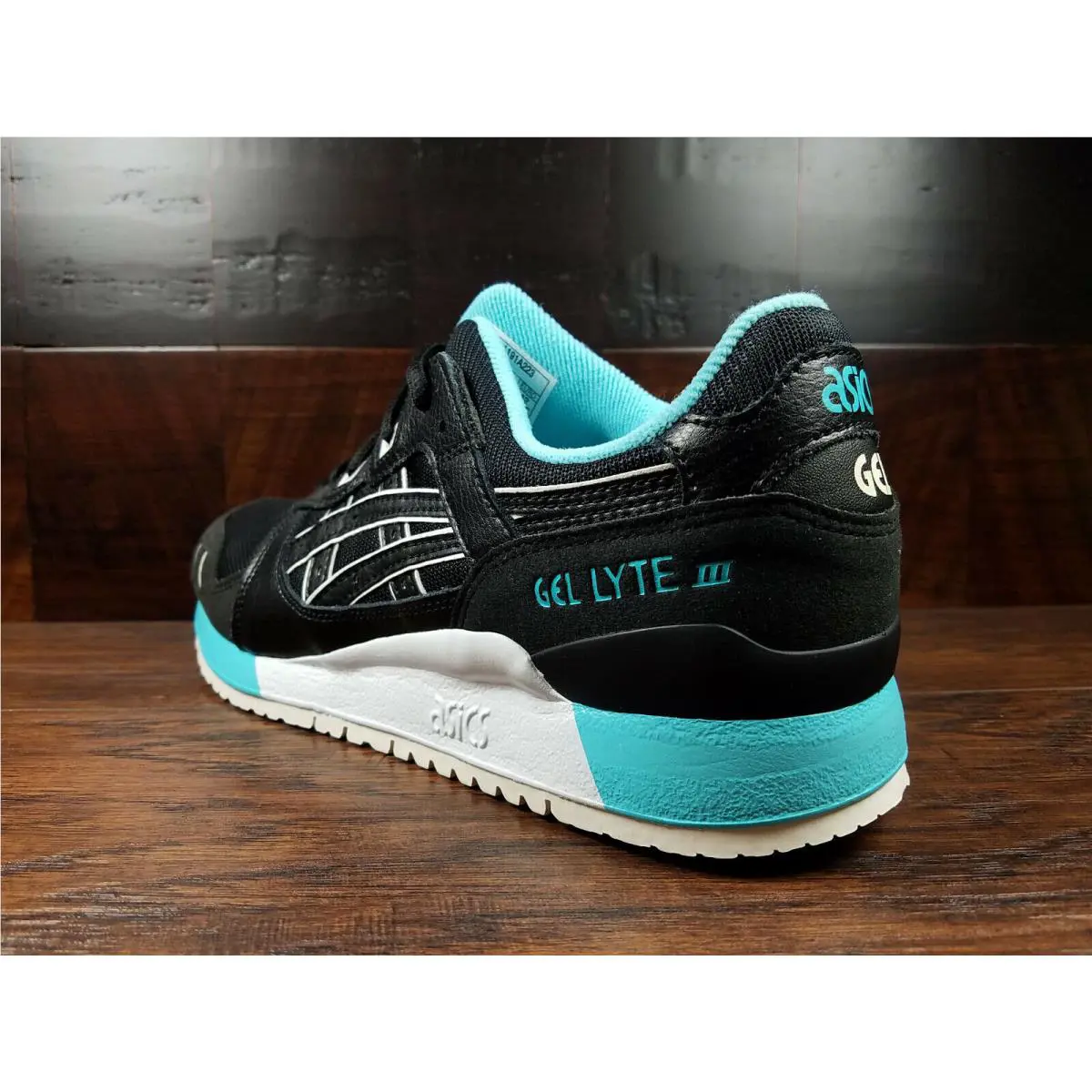 Asics shoes - ASICS GEL-Lyte III - III - 1191A223-001 - Black / Black / Aqua 2
