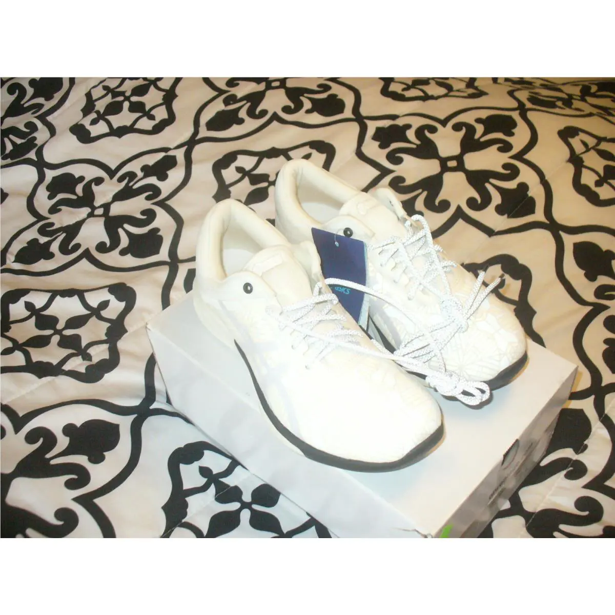 Asics shoes - Fuze X Rush Kaleido - Fuze Rush Kaleido - T7L1N-0000 - 2 Tone White 2