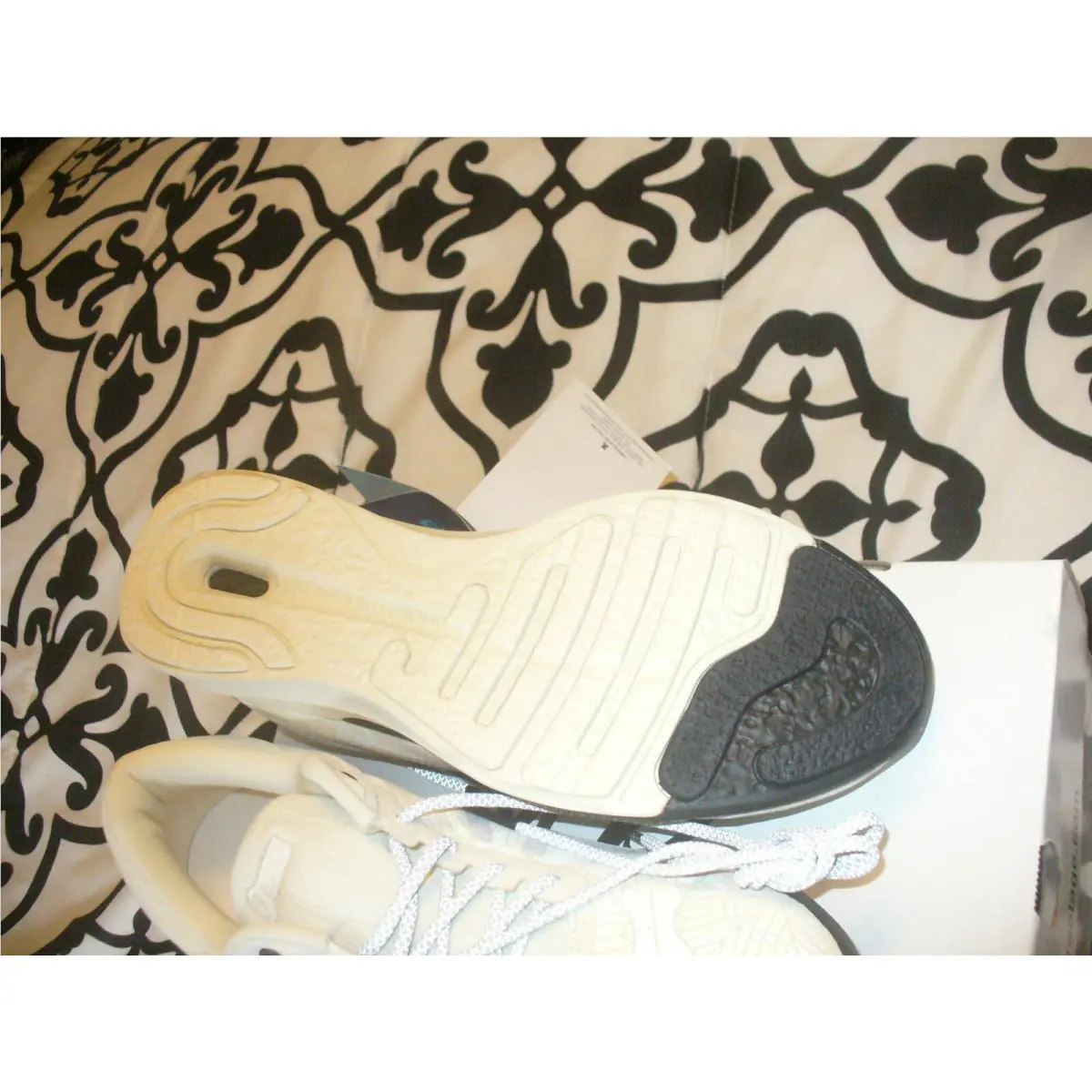 Asics shoes - Fuze X Rush Kaleido - Fuze Rush Kaleido - T7L1N-0000 - 2 Tone White 7
