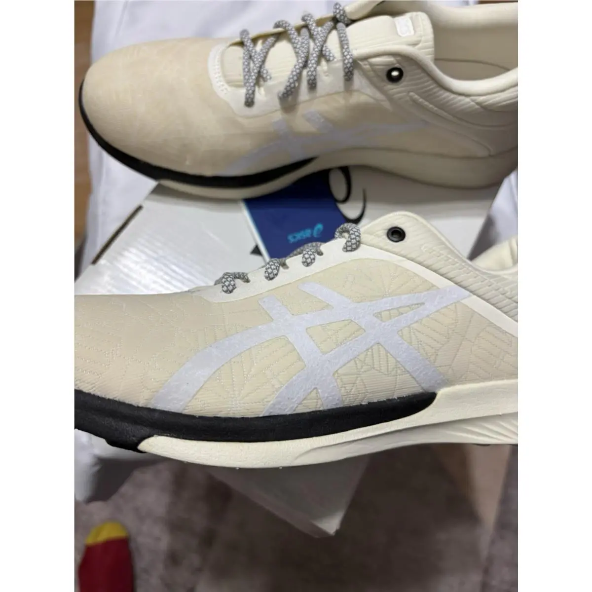 Asics shoes - Fuze X Rush Kaleido - Fuze Rush Kaleido - T7L1N-0000 - 2 Tone White 9