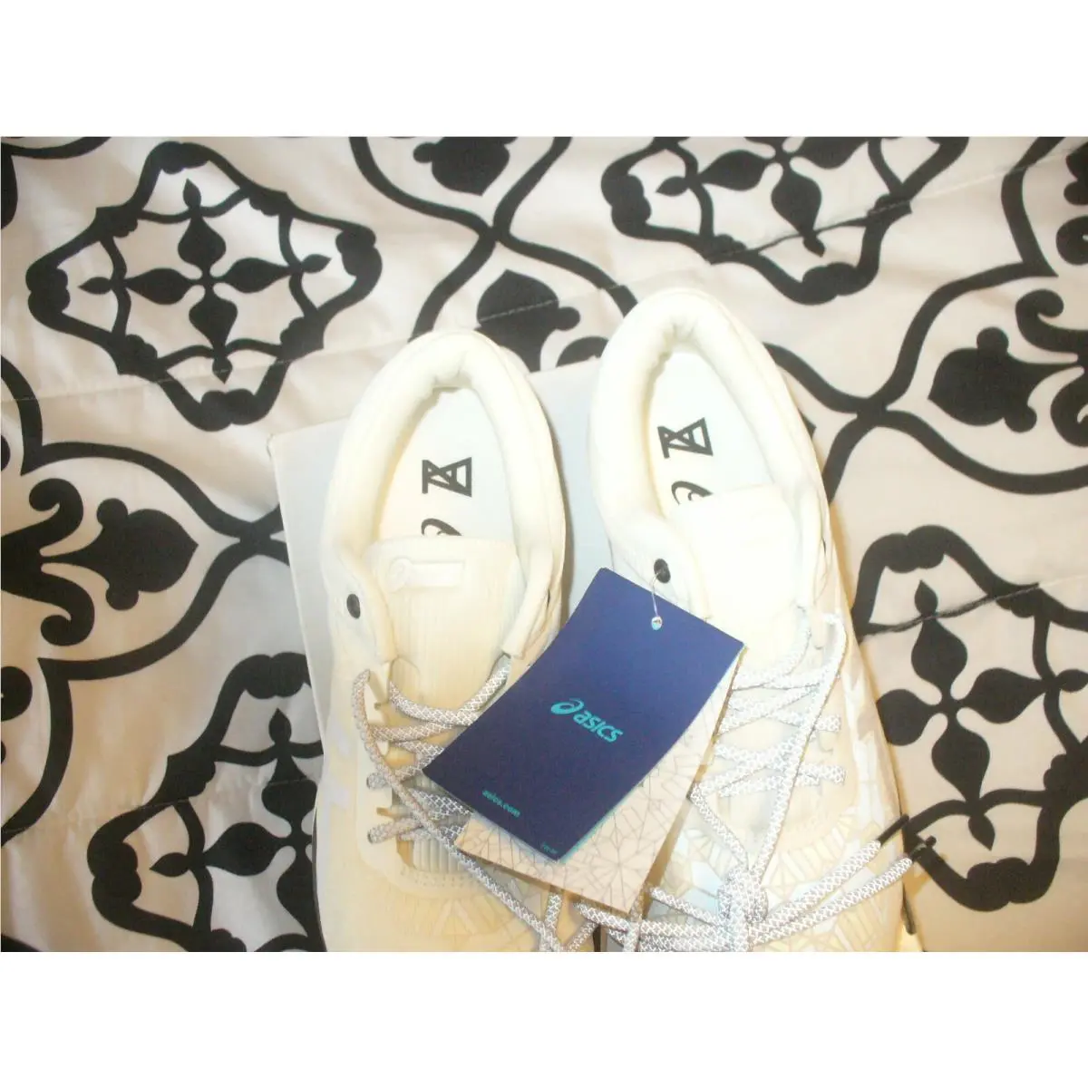 Asics shoes - Fuze X Rush Kaleido - Fuze Rush Kaleido - T7L1N-0000 - 2 Tone White 13