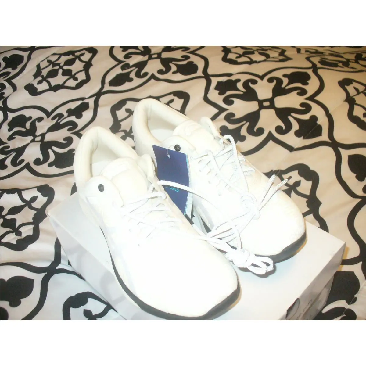 Asics shoes - Fuze X Rush Kaleido - Fuze Rush Kaleido - T7L1N-0000 - 2 Tone White 17