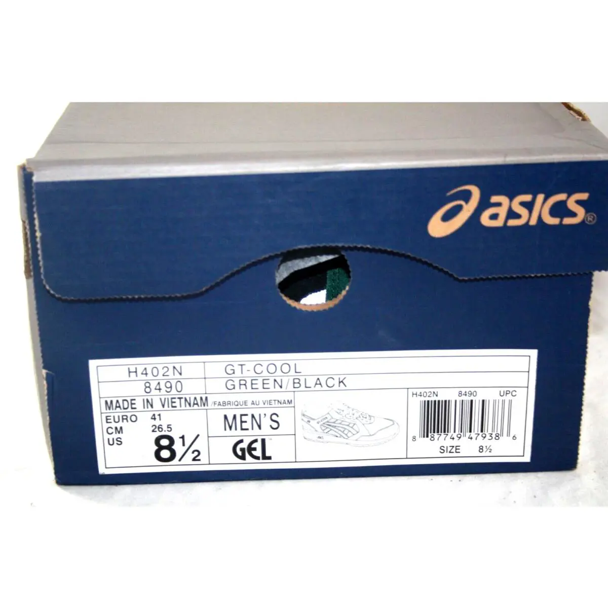 Asics shoes - ASICS GT-Cool - H402N-8490 - GREEN/BLACK 12