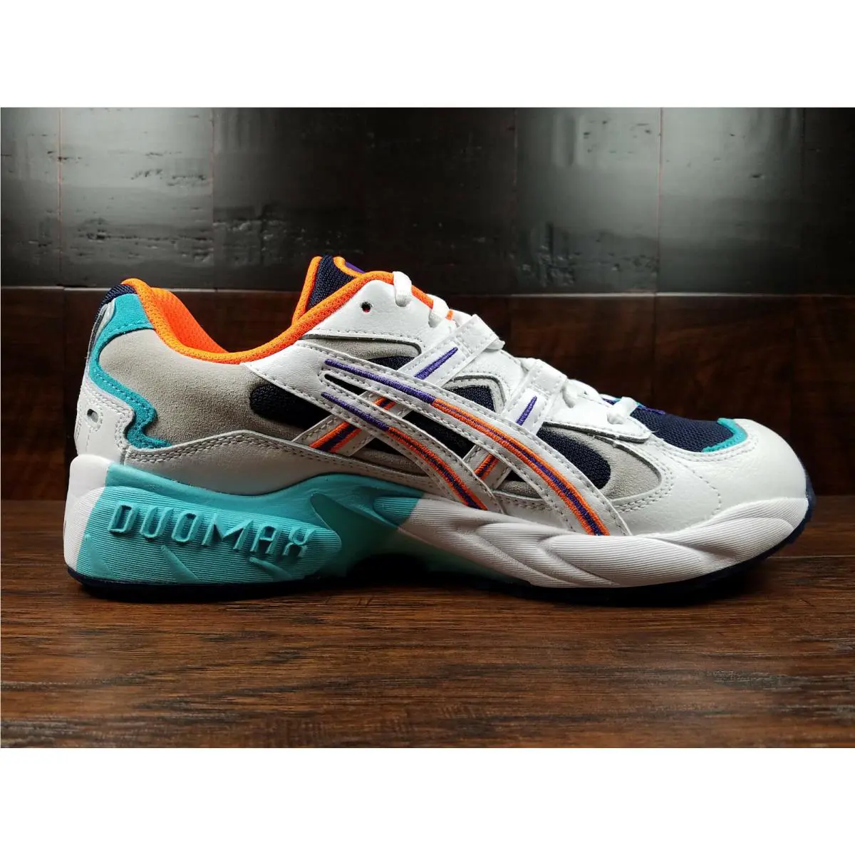 Asics shoes - ASICS Gel Kayano 5 - Gel Kayano - 1021A163-400 - Midnight Blue / White / Orange / Aqua 1