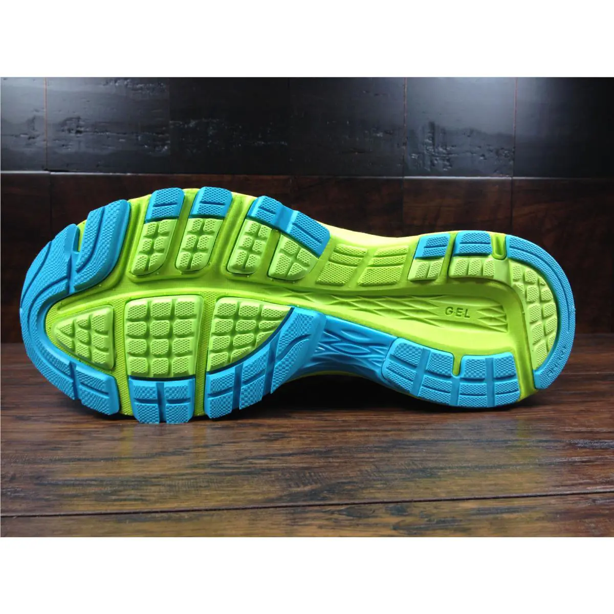 Asics shoes - ASICS Dynaflyte - Dynaflyte - T6F8Y-9606 - Mid Grey / Flash Coral / Safety Yellow 3