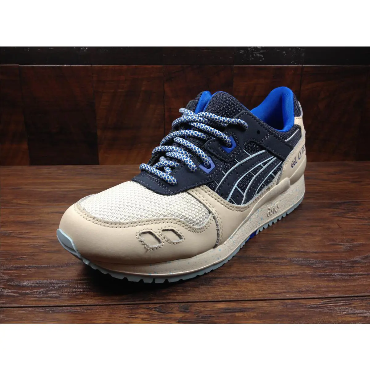 Asics shoes - ASICS GEL-Lyte III - III - H7L0L-5858 - India Ink (Blue) / Sail (Beige) 0
