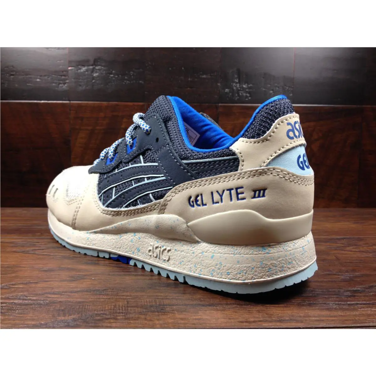Asics shoes - ASICS GEL-Lyte III - III - H7L0L-5858 - India Ink (Blue) / Sail (Beige) 2