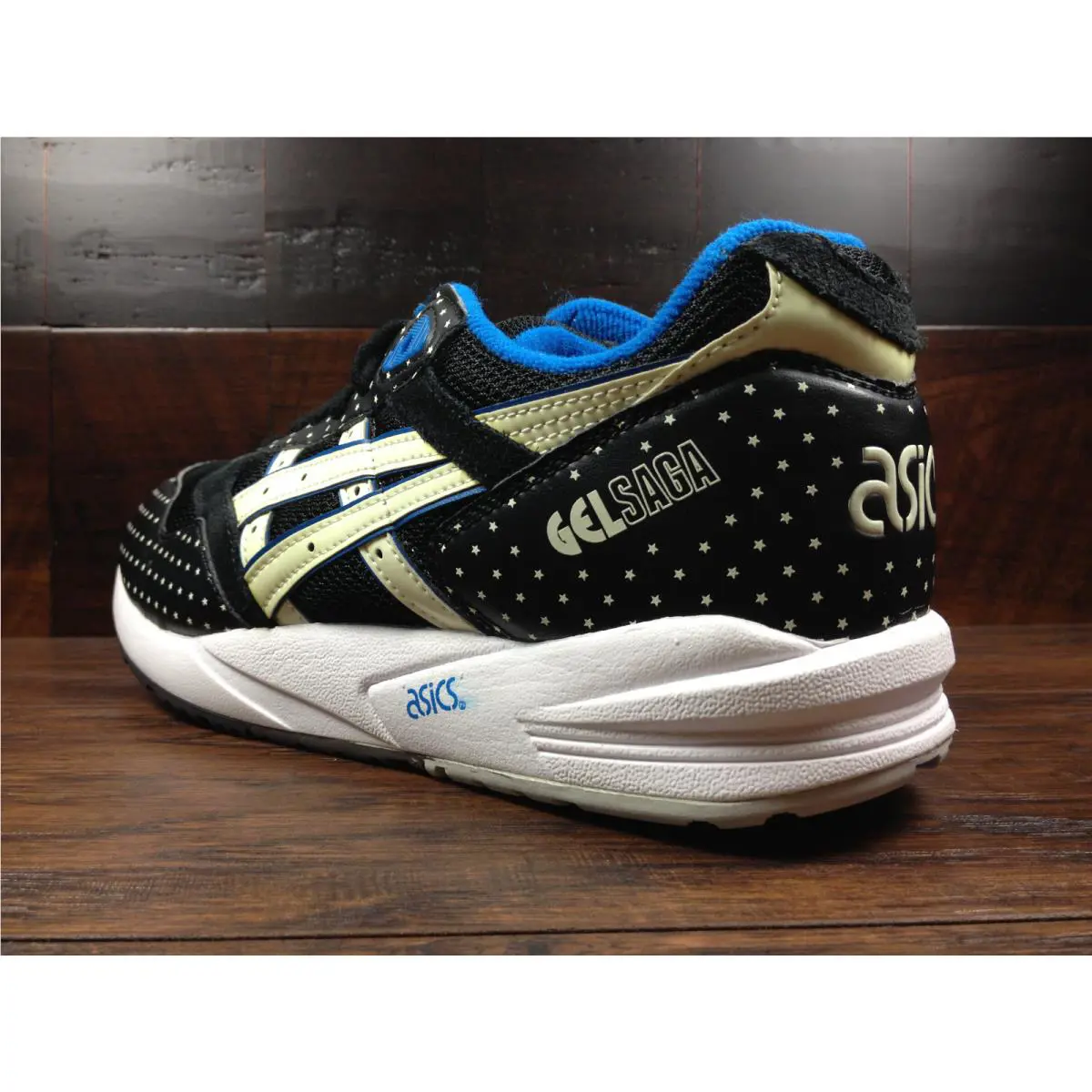 Asics shoes - ASICS Gel-Saga - H4A0N-9007 - Black / Blue / White / Glow 3