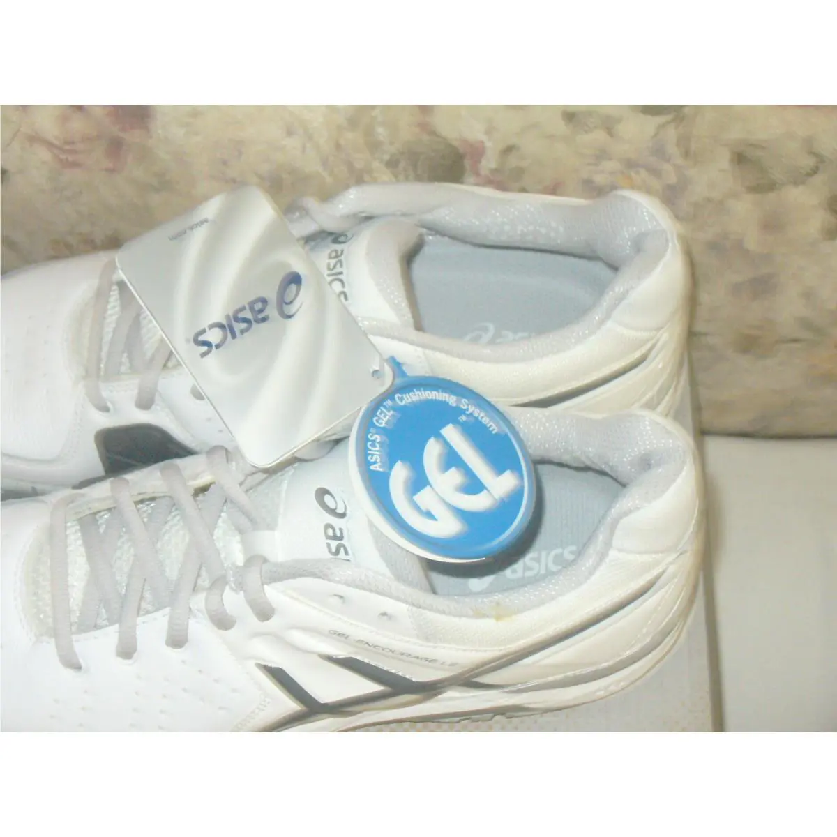 Asics shoes - Athletic 0193 - Athletic - E552L-0193 - White/Gray Logo 1
