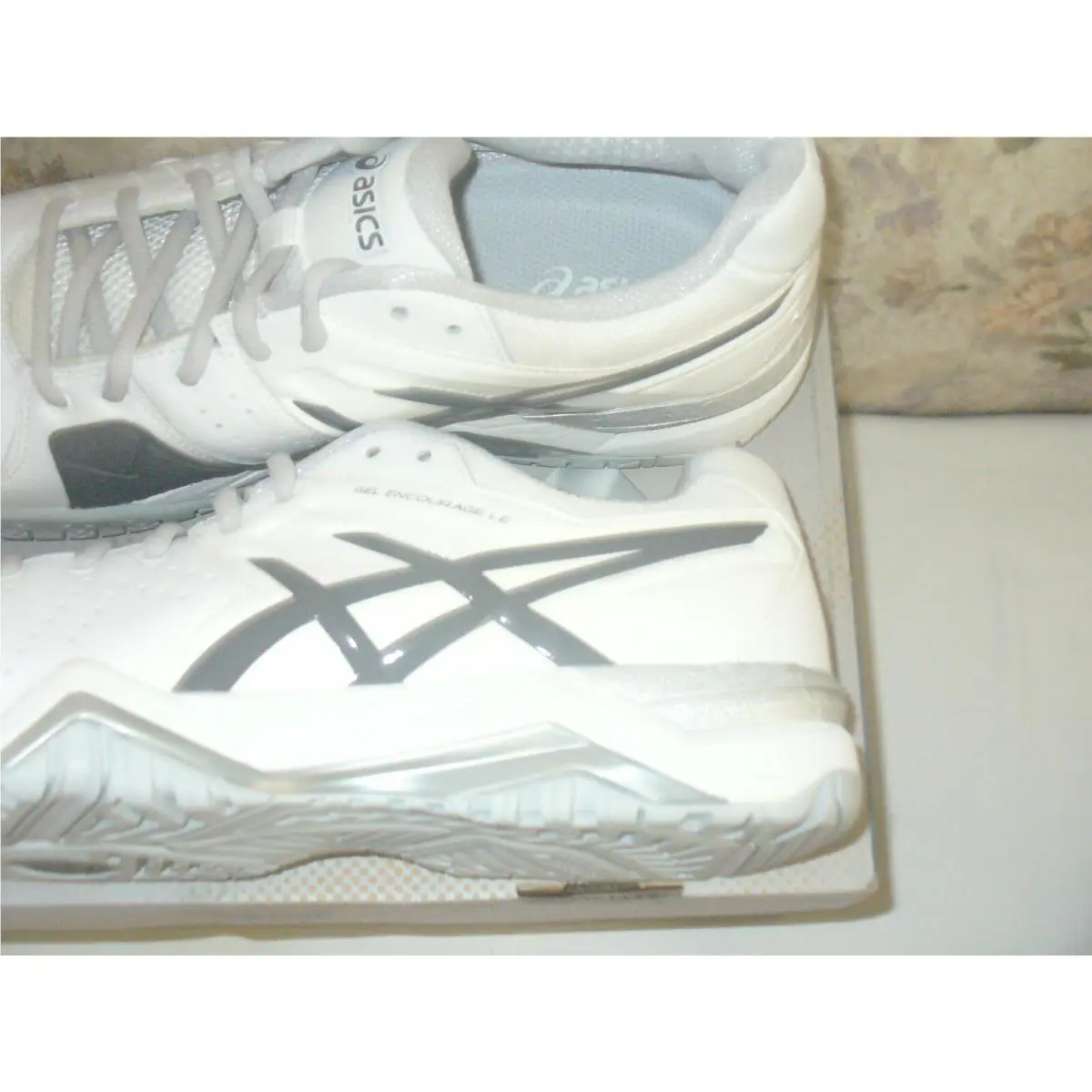 Asics shoes - Athletic 0193 - Athletic - E552L-0193 - White/Gray Logo 2