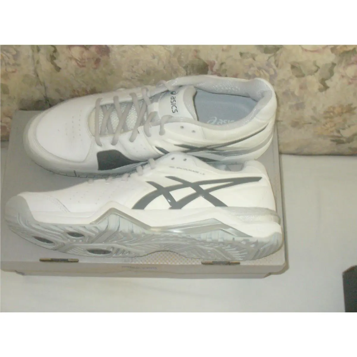 Asics shoes - Athletic 0193 - Athletic - E552L-0193 - White/Gray Logo 7