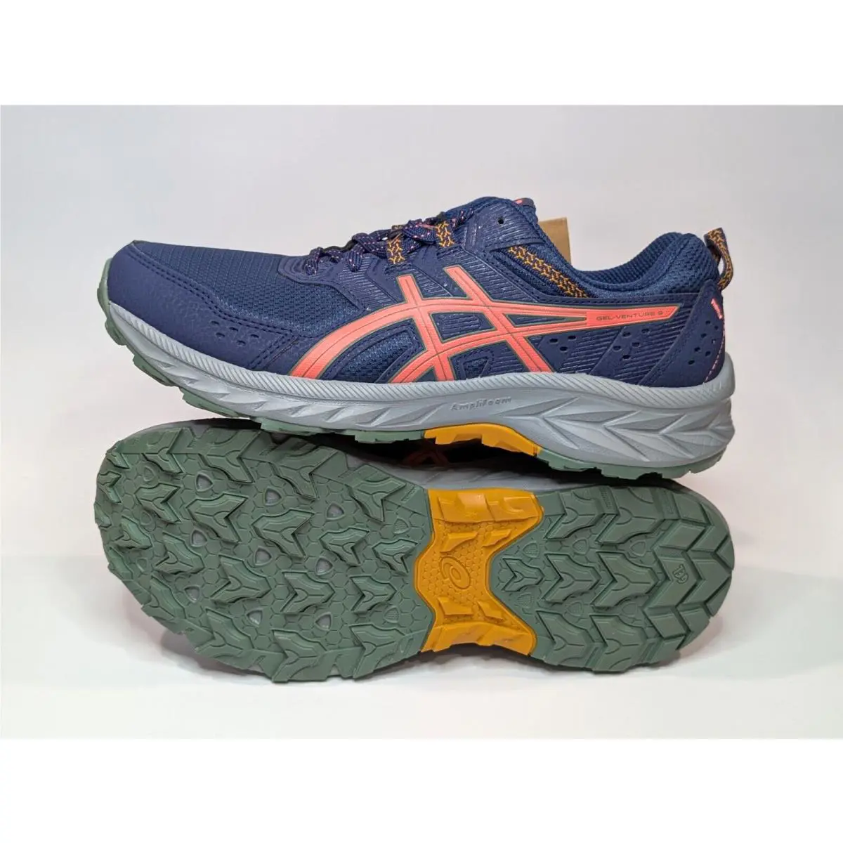 Asics shoes - ASICS GEL-Venture 9 - 1012B314-400 - Indigo Blue/Papaya 11