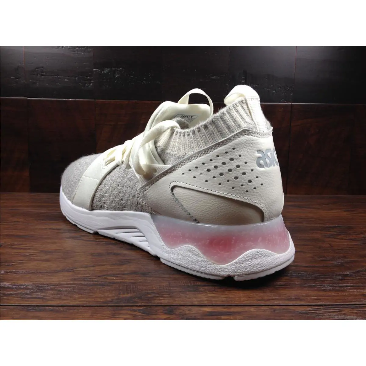 Asics shoes - ASICS GEL-Lyte V Sanze Knit - H8K1N-0101 - White Latte / Vachetta Tan 2