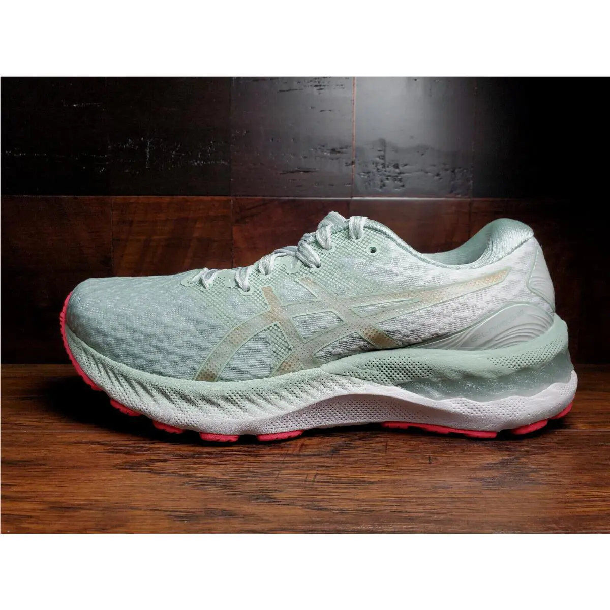 Asics shoes - ASICS GEL-Nimbus 23 - 1012 A999-300 - Lichen Green / Champagne 4