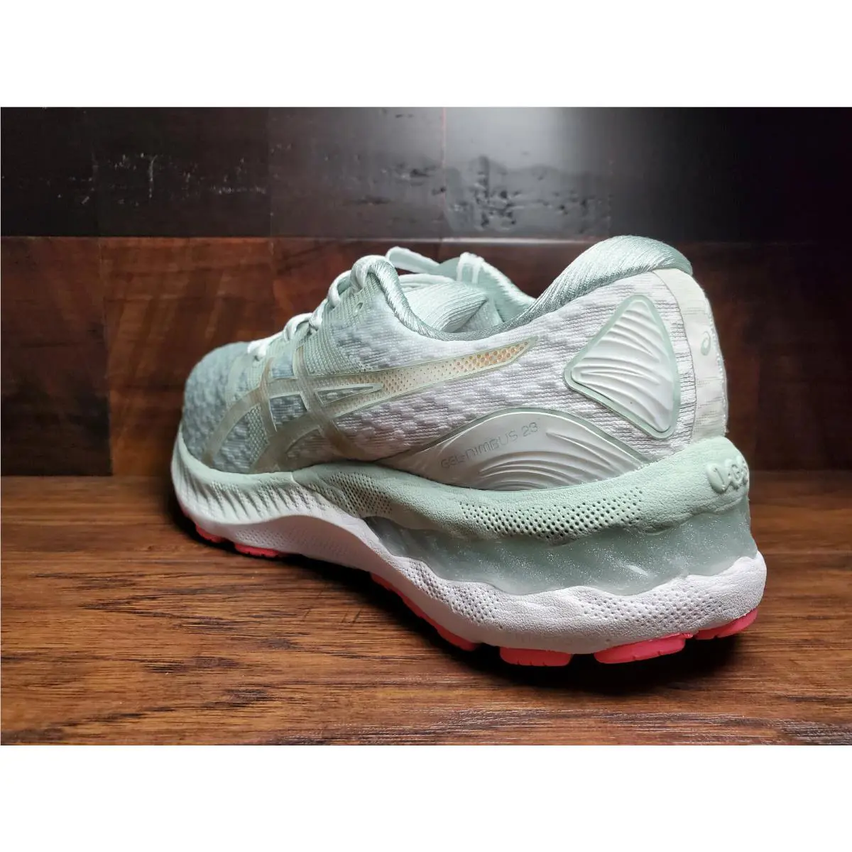 Asics shoes - ASICS GEL-Nimbus 23 - 1012 A999-300 - Lichen Green / Champagne 7