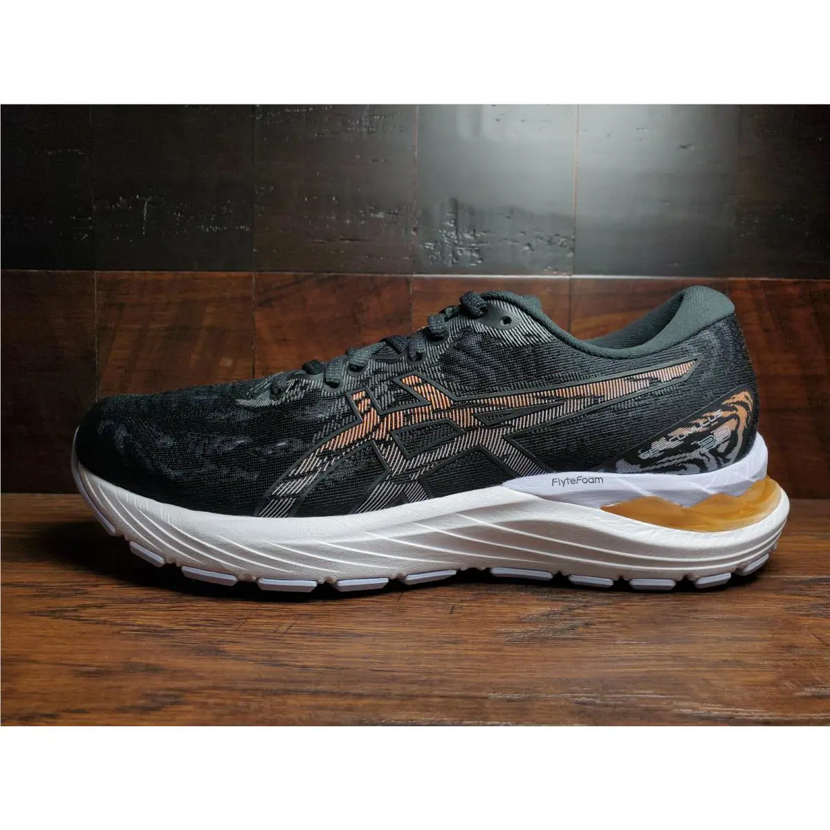 Asics shoes - 1012A888-003 - 1012A888-003 - Black / Sun Punch 4
