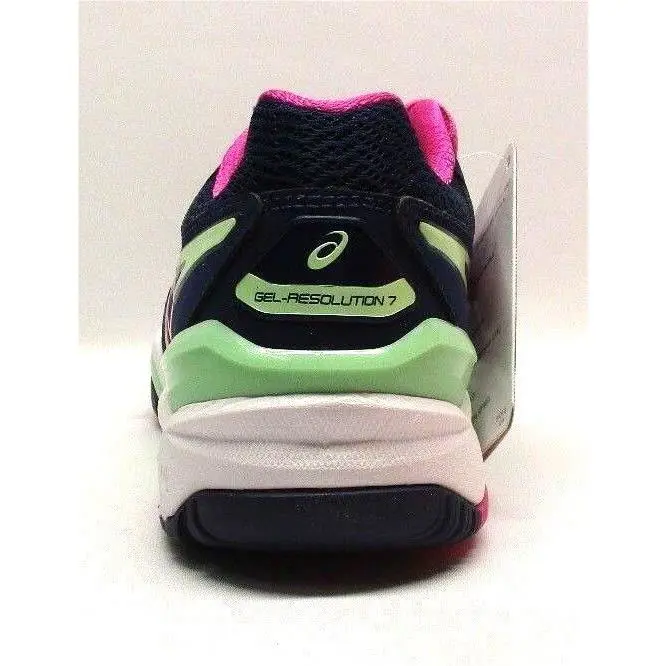 Asics shoes - Indigo Blue/Pink Glow/Paradise Green 1