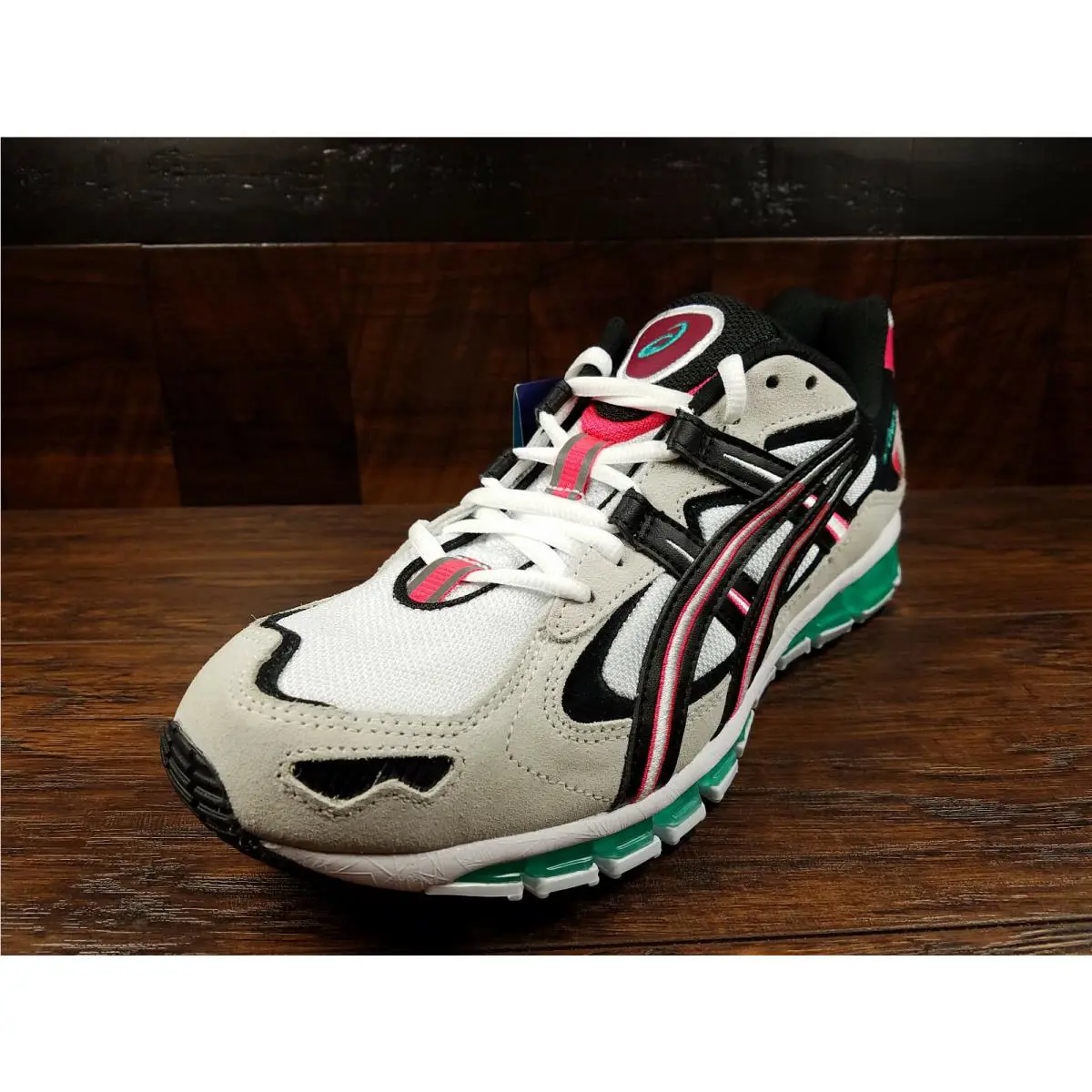 Asics shoes - ASICS Gel Kayano 5 - Gel Kayano - 1021A160-101 - White / Cream / Turquoise 0
