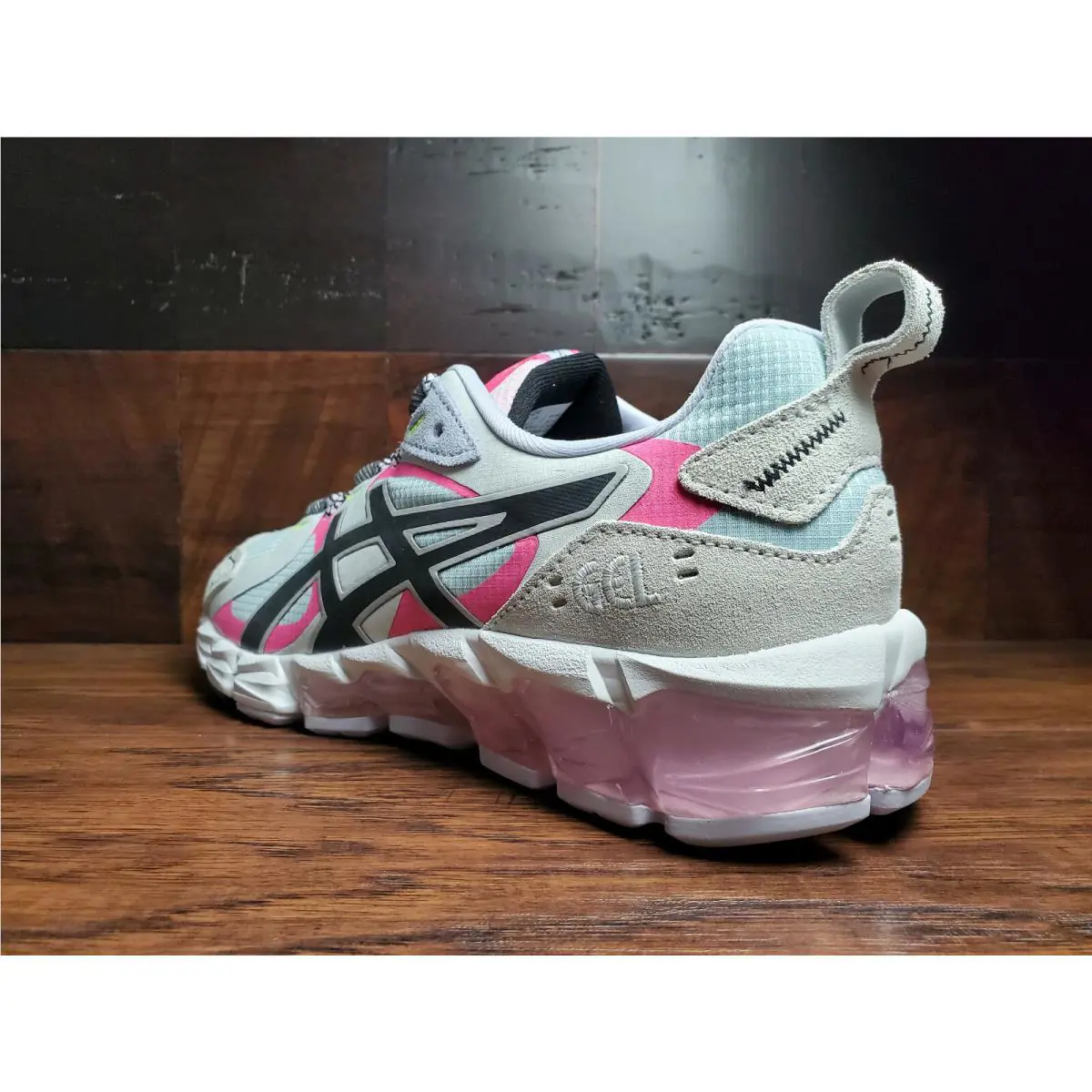Asics shoes - 1202A124-400 - 1202 A124-400 - Aqua Angel / Hot Pink 2