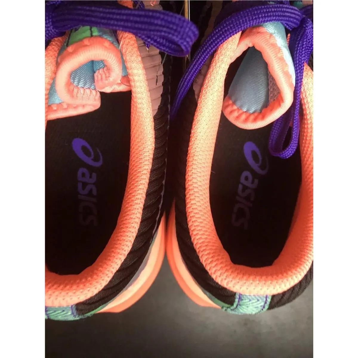 Asics shoes - ASICS Versablast - Versablast - 1012 - Black, Coral Blue 11