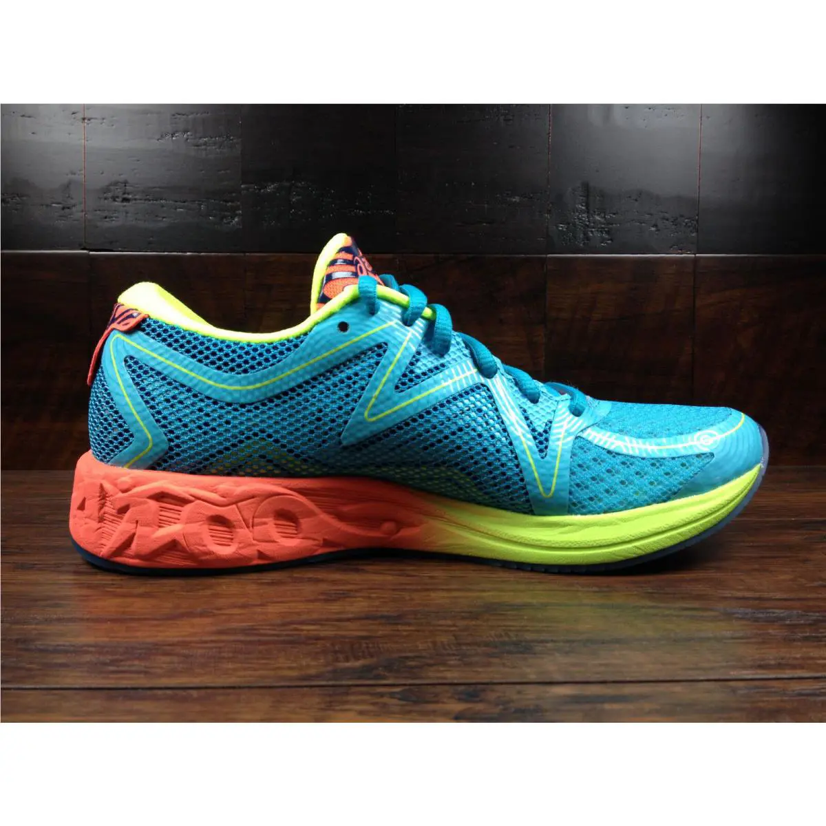 Asics shoes - ASICS Noosa - Noosa - T772N-3906 - Aquarium/Flash Coral/Safety Yellow 1