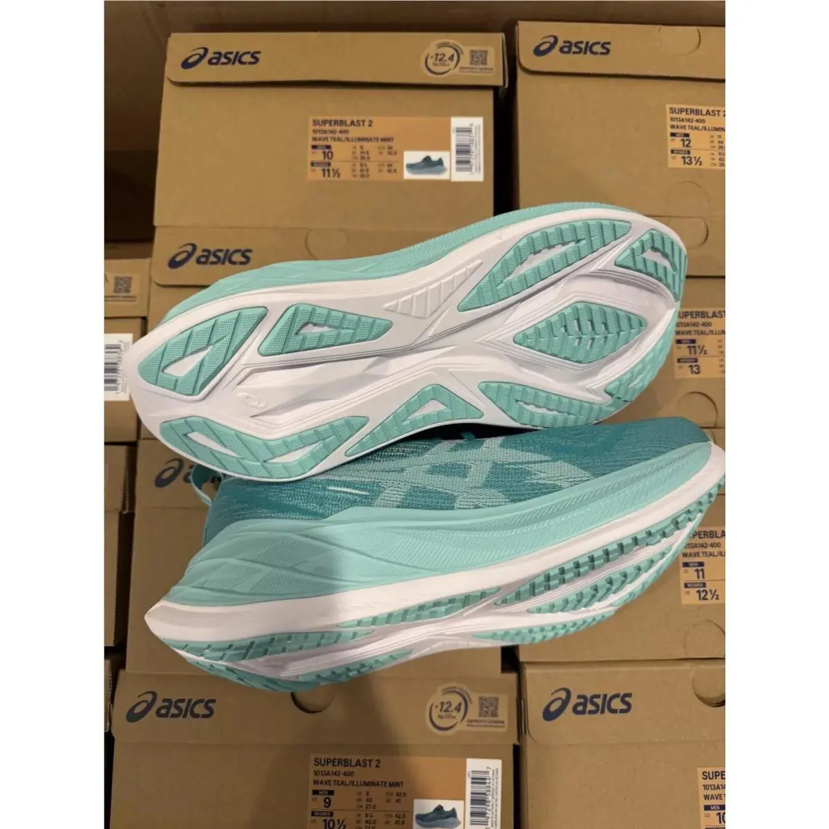 Asics shoes - ASICS Superblast 2 - Superblast - 1013A142-500 - Wave Teal/Mint 1